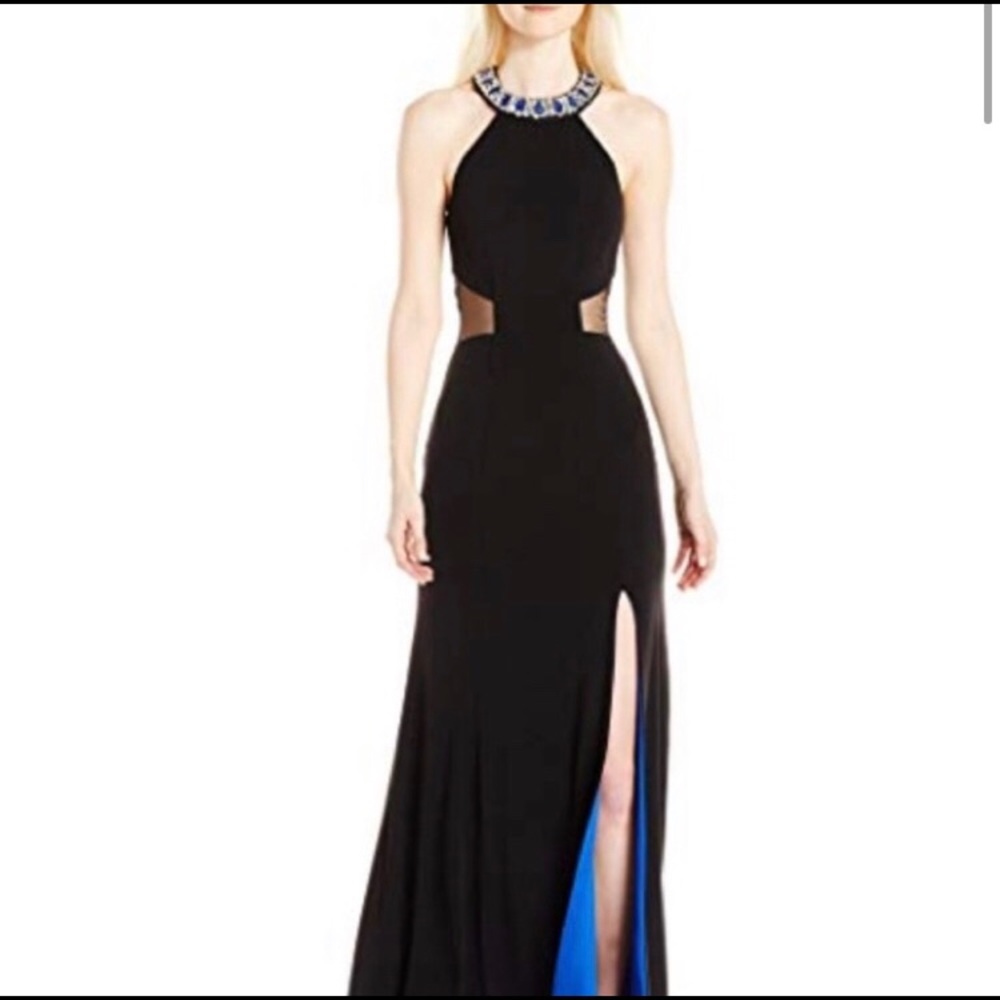 Sequin Hearts Prom Dress